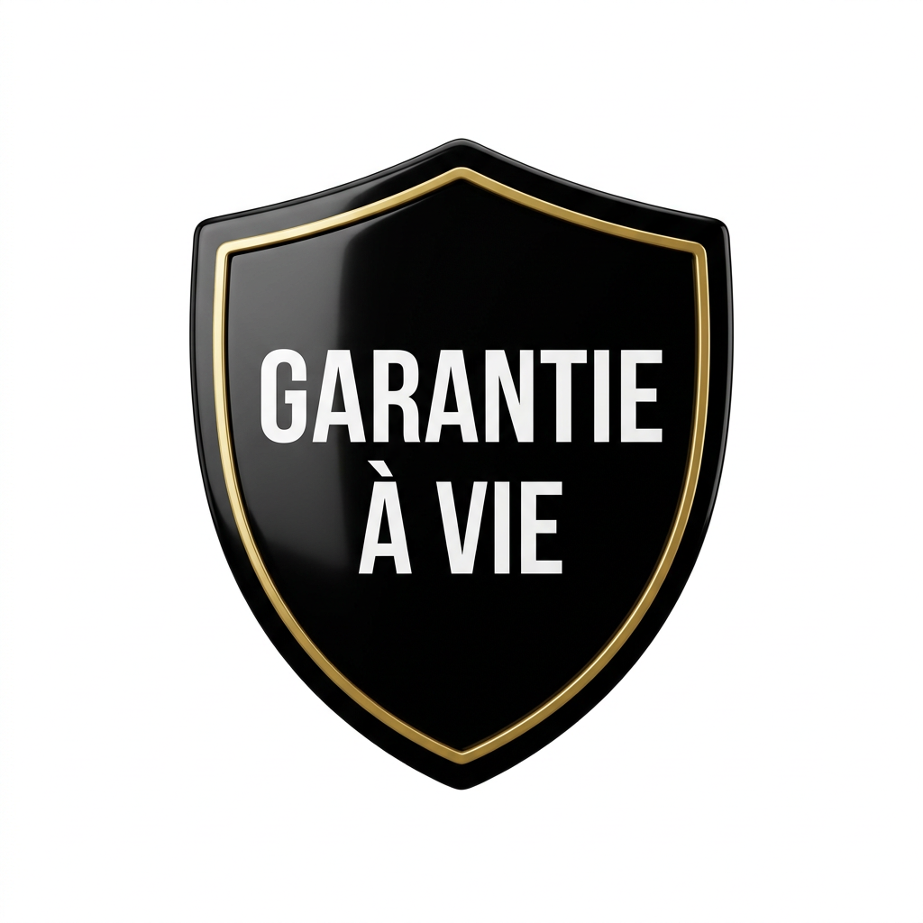 Badge garantie à vie