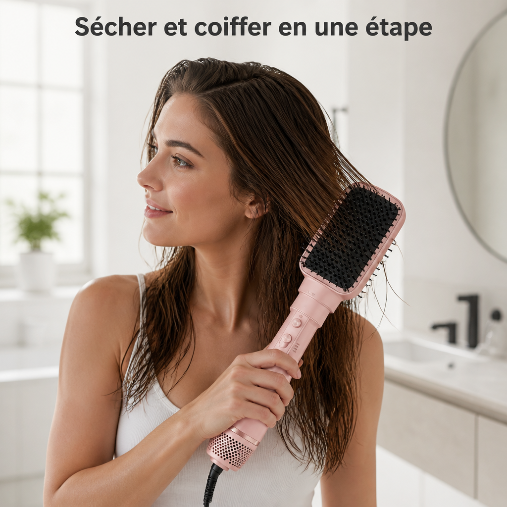 Sécher et coiffer en une étape
