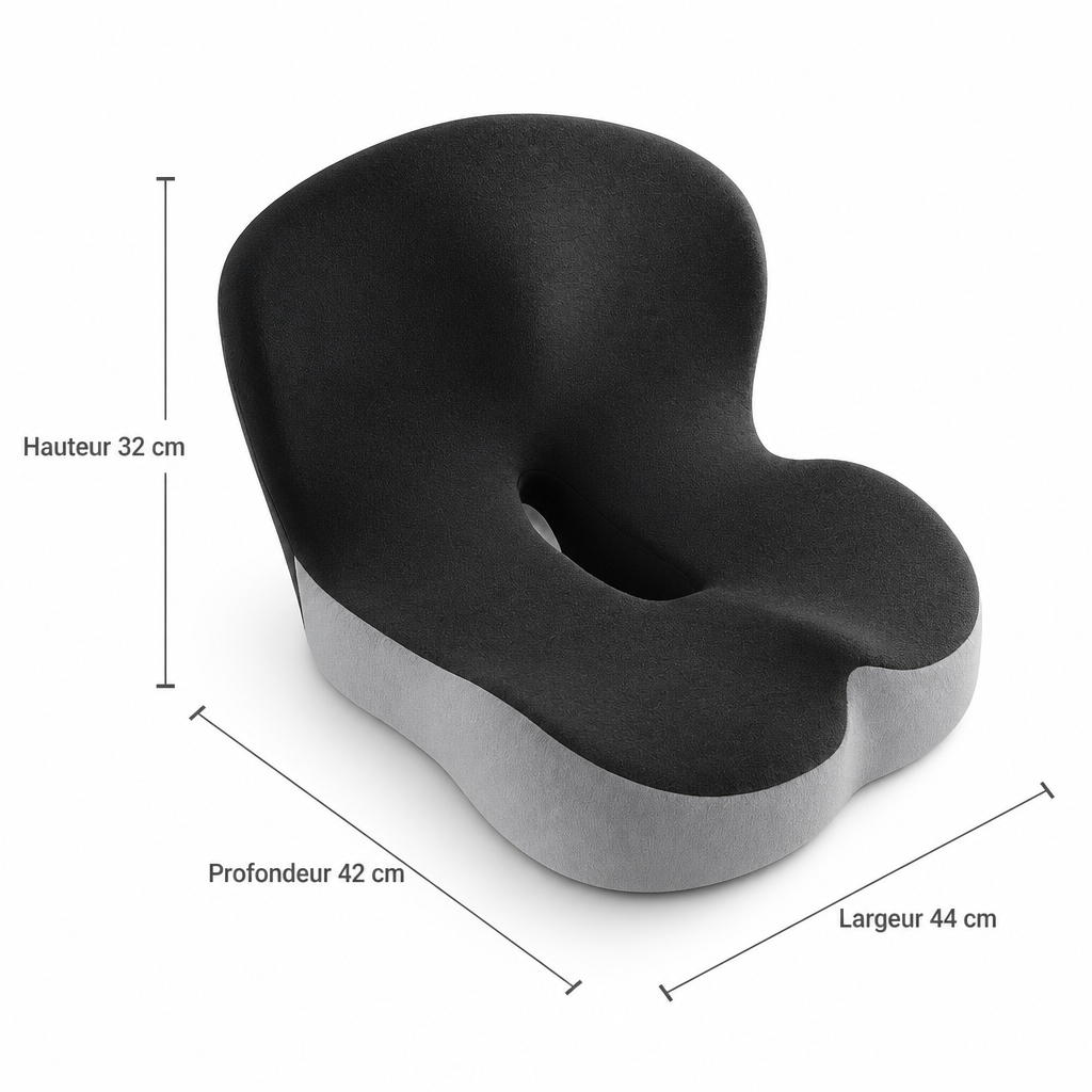 Dimensions : 44 cm de large, 42 cm de profondeur, 32 cm de haut
