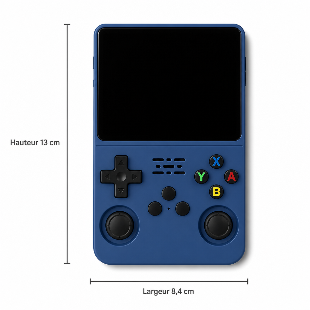 Dimensions : 13 cm de hauteur, 8,4 cm de largeur