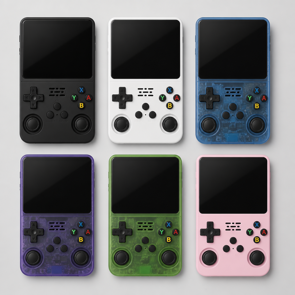Les six coloris disponibles