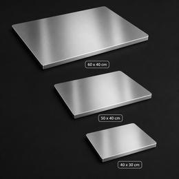 Trois formats : 60 × 40 cm, 50 × 40 cm, 40 × 30 cm