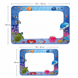 Deux formats : 150 × 100 cm et 100 × 80 cm